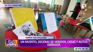 Villa María del Triunfo: Colegio sufre daños severos luego de explosión de tanque de gas en grifo