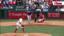 ¡Ranger Suárez ponchó a 10 bateadores, empatando su mejor registro en la MLB!