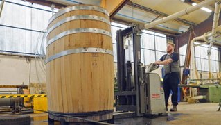 Why giant oak barrels are key to making some of the world's most expensive wine