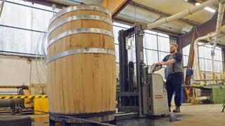 Why giant oak barrels are key to making some of the world's most expensive wine