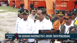 Jokowi Buka Suara soal Dirinya Tak Diundang Rakernas PDIP 2024