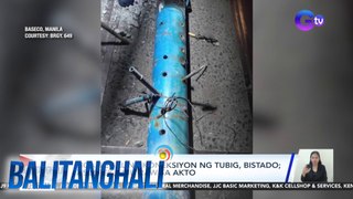 Mga ilegal na koneksyon ng tubig, bistado; 7 suspek, huli raw sa akto | Balitanghali