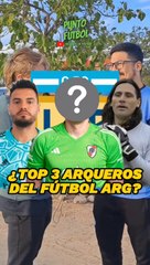 Mejor arquero de la seleccion Argentina?