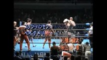 AJPW Vader & Stan Hansen vs Kenta Kobashi & Jun Akiyama 12.5.98