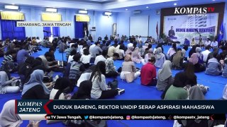 Duduk Bareng, Rektor Undip Serap Aspirasi Mahasiswa