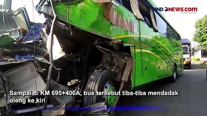 Kecelakaan Bus Rombongan SMP PGRI 1 Wonosari di Tol Jombang, 2 Tewas dan 15 Luka-Luka