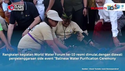Presiden WWC, Loic Fauchon Puji Penyelenggaraan WWF ke- 10 di bali Sebagai yang Terbaik