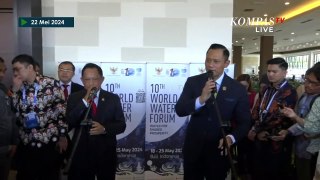 Target Mendagri Tito Karnavian dan Menteri AHY di World Water Forum, Bali