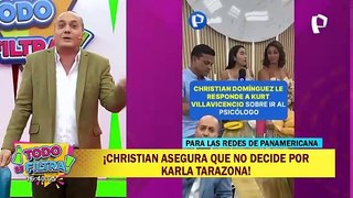 Kurt Villavicencio aconseja a Karla Tarazona en tener un 