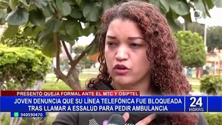 Callao: joven llama reiteradamente a EsSalud para pedir ambulancia y seguro bloquea su línea por 'Spam'