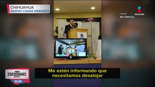 Amenaza de bomba interrumpió debate de candidatos a alcaldía en Nuevo Casas Grandes, Chihuahua