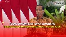 Buka Rakornas Pengawasan Intern Pemerintah Tahun 2024, Ini Pesan Jokowi