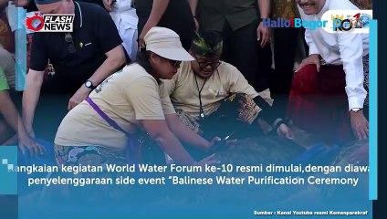 Puji Presiden WWC, Loic Fauchon: WWF Ke-10 di Bali adalah yang Terbaik