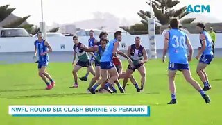 Highlights from NWFL round six clash between Burnie and Penguin
