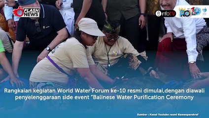 PRESIDEN WWC, LOIC FAUCHON PUJI PENYELENGGARAAN WWF KE-IO DI BALI SEBAGAI YANG TERBAIK