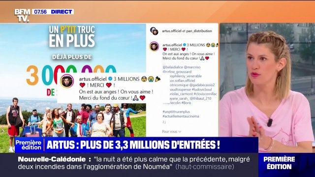 Un p'tit truc en plus : le film d'Artus dépasse les 3 millions d'entrées et l'équipe monte les marches de Cannes ce mercredi