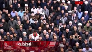 İran Cumhurbaşkanı İbrahim Reisi'nin cenaze namazı kılındı