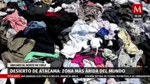 Desierto de Atacama en Chile se convierte en tiradero de textiles con defectos de fábrica