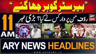 ARY News 11 AM Headlines 22nd May 2024 | Barrister Gohar in Action!
