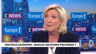 Marine Le Pen : «L’accord de Nouméa, il est terminé. Ceux qui payent l’amateurisme du gouvernement, ce sont les Calédoniens»