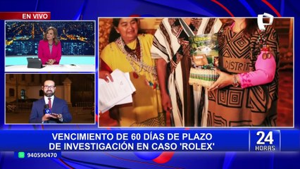 Caso Rolex: se venció plazo de 60 días de investigación preliminar contra Dina Boluarte