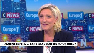 Marine Le Pen : «Si les Français m’élisent présidente de la République, j’aurais besoin d’un Premier ministre populaire, dont je me réjouis de sa popularité»