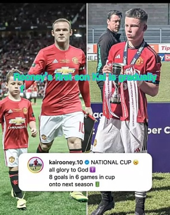 Wayne Rooney's Son Following The Footsteps of His Father