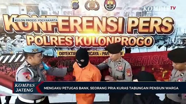 Mengaku Petugas Bank, Seorang Pria Kuras Tabungan Pensiun Warga