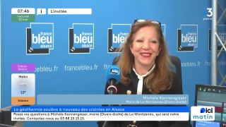 Michelle Kannengieser, maire de La Wantzenau, sur le risque sismique lié à la géothermie