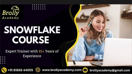 Snowflake Training in Hyderabad Demo