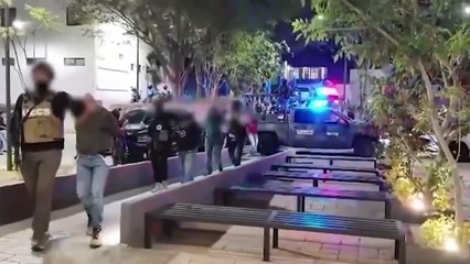 Detienen a 9 de ‘Los Tlacos’; robaban camiones de carga. Paola Barquet, 21 de mayo 2024