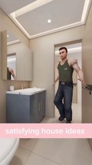 Washroom design, animation,3d animation, interior design