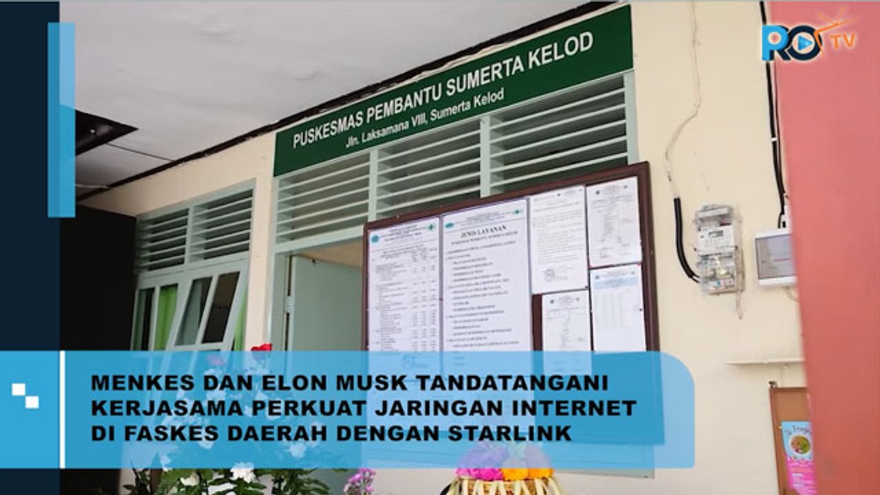 Menkes dan Elon Musk Teken Kerjasama Perkuat Jaringan Internet Daerah dengan Starlink