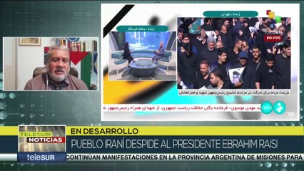 Mundo fija mirada en la ceremonia luctuosa del presidente Raisi