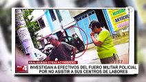 Policías 'fantasmas': efectivos del Fuero Militar Policial cobrarían sueldo pese a no asistir a sus centros de trabajo