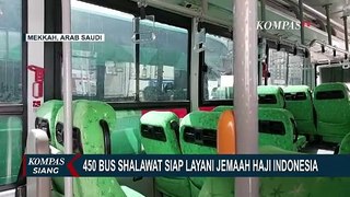Beroperasi 24 Jam, 450 Bus Shalawat Siap Layani Jemaah Haji Indonesia di Mekkah!