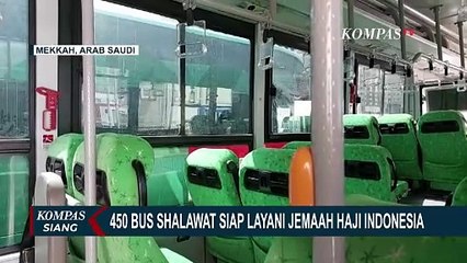 Beroperasi 24 Jam, 450 Bus Shalawat Siap Layani Jemaah Haji Indonesia di Mekkah!
