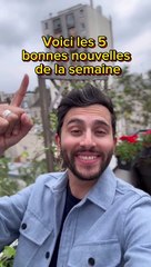 Inonde ta semaine de bonnes nouvelles !