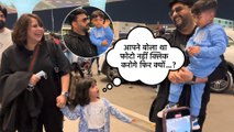 Kapil Sharma पूरे परिवार के साथ एअरपोर्ट पर आए नजर, बेटी बोली फोटो क्यों क्लिक कर रहे हो