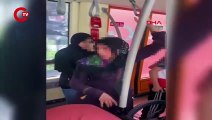 'Bunların hepsi şerefsiz' demişti... Tramvayı birbirine katıp, insanlara saldıran Suriyeli kadın adli kontrolle serbest kaldı