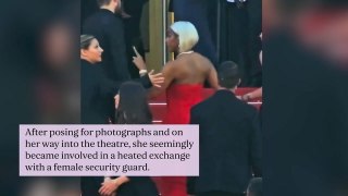 Kelly Rowland appears to berate security guard at Cannes Film Festival