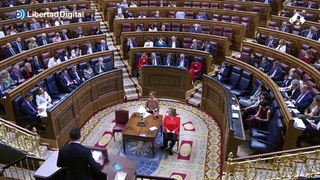 El discurso de Abascal contra Sánchez en el Congreso con Milei como protagonista