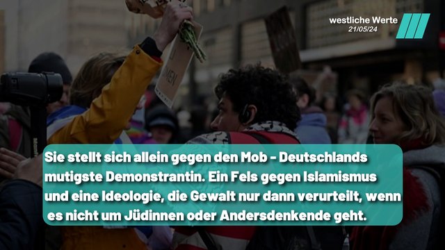 Gewalt gegen Frauen: Karoline Preisler steht einsam gegen den Mob