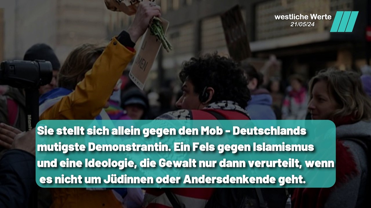 Gewalt gegen Frauen: Karoline Preisler steht einsam gegen den Mob