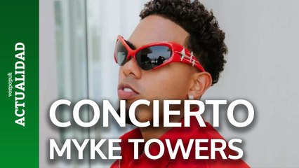 Myke Towers canta "Diosa" y "La falda" en el Wzink Center