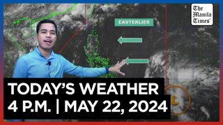 Today's Weather, 4 P.M. | May 22, 2024