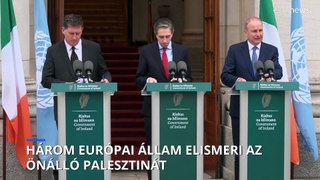 Írország, Spanyolország és Norvégia is elismeri a palesztin államot