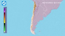 Llega más una onda frontal con nevadas intensas sobre el norte y centro de Chile