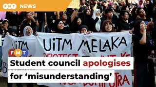 UiTM student council sorry for protest ‘misunderstanding’