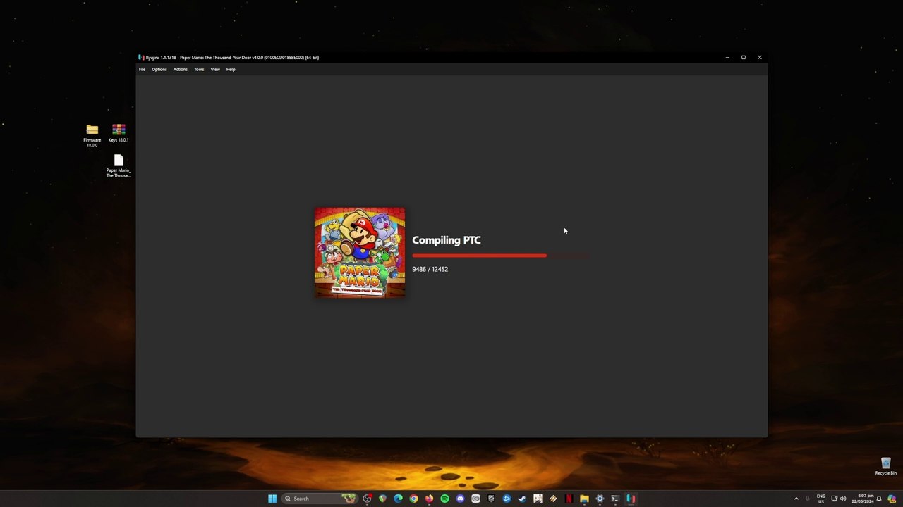 How to Fully Play Paper Mario The Thousand-Year Door on Ryujinx Emulator PC